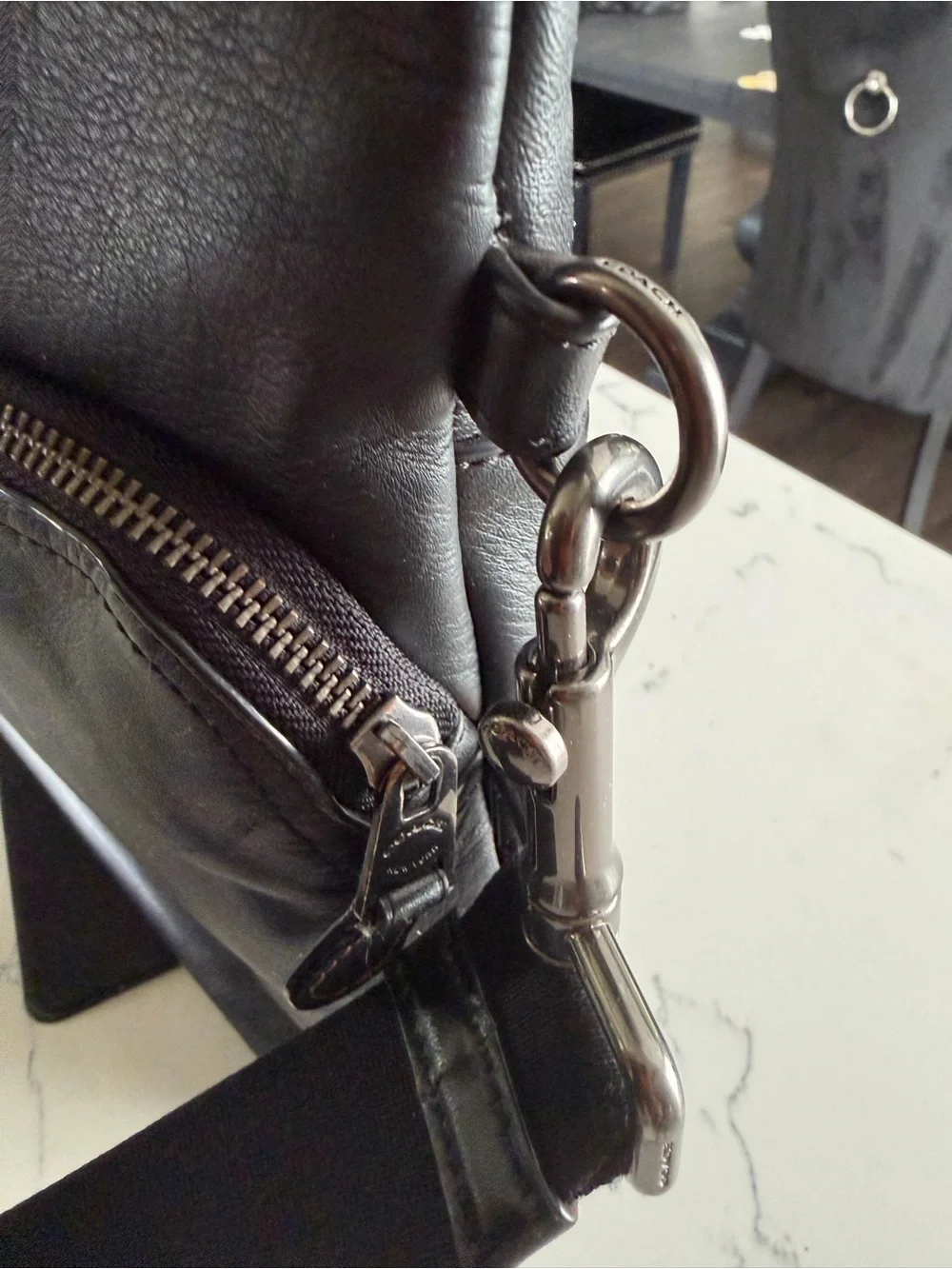 Coach premium black
